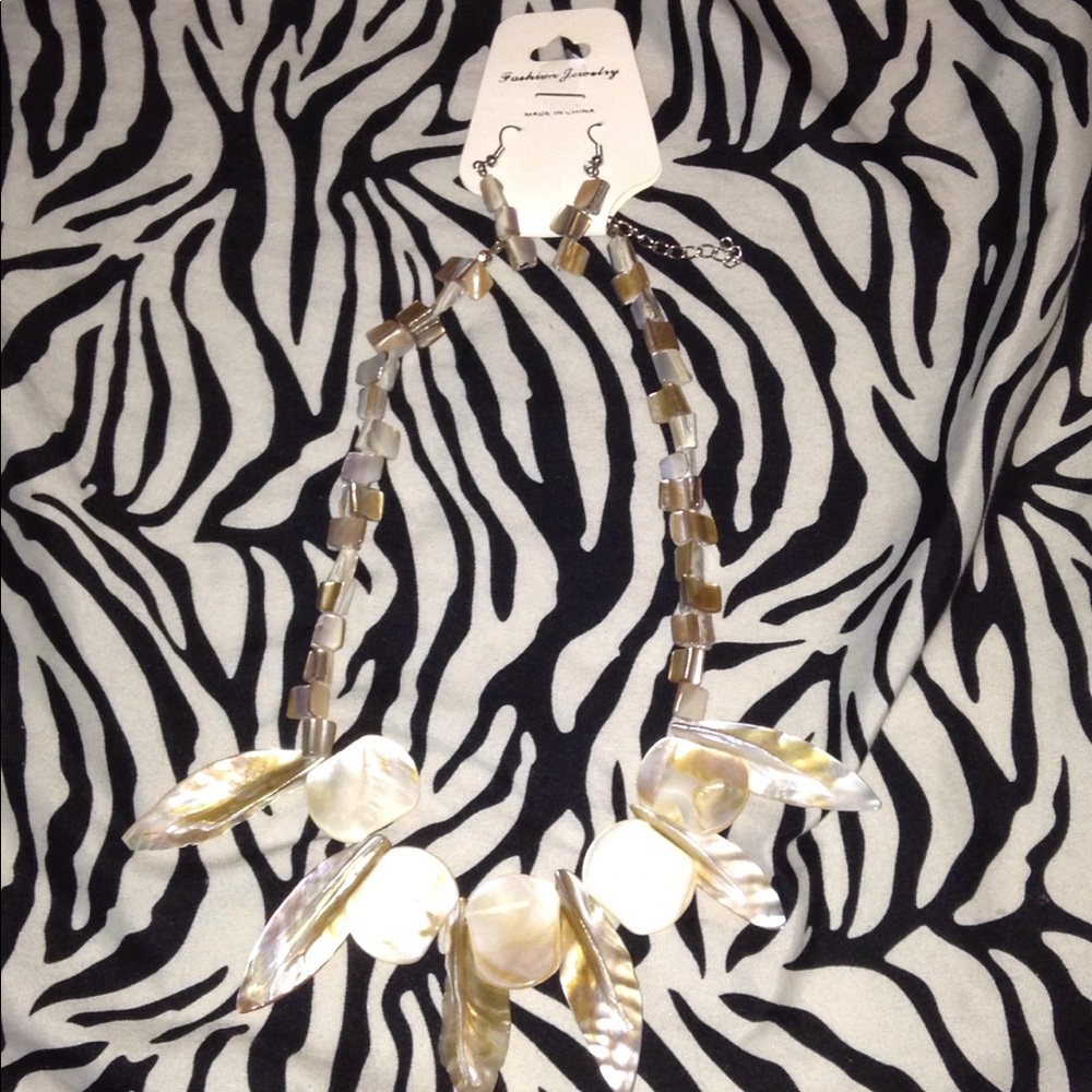Shell Beaded Necklace